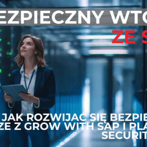 Bezpieczny Wtorek ze SNOK: Jak rozwijać się bezpiecznie w chmurze z GROW with SAP i platformą SecurityBridge