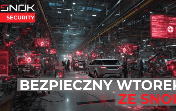 Bezpieczny wtorek ze SNOK: Gdy nastolatki sparaliżowały brytyjski przemysł motoryzacyjny – anatomia cyberataku na Jaguar Land Rover